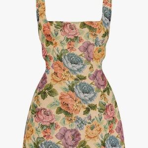 Floral Elegance Mini Dress